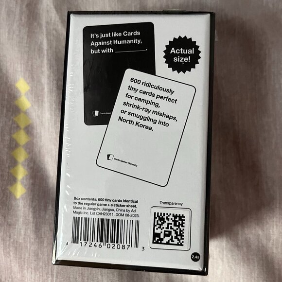 Cards Against Humanity A Party Game Sealed - Picture 3 of 3